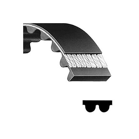 Optibelt Belt, Synchronous; 8 Millimeter Pitch; 352MM Pitch Len 352-8M-20